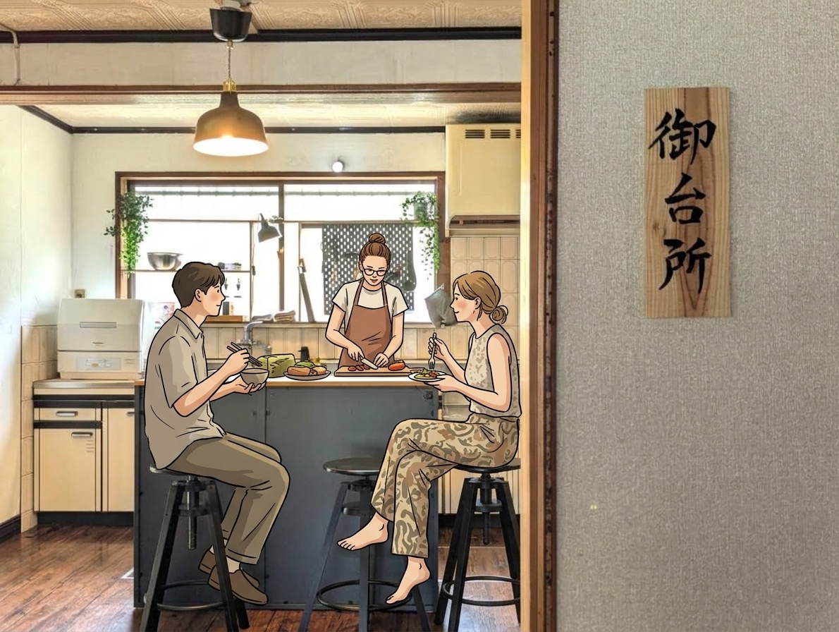 古民家でランチや食事会